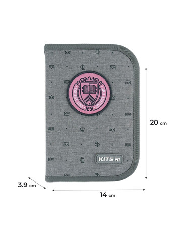 Пенал з наповненням 622H College Line для дівчаток Kite (336181818)