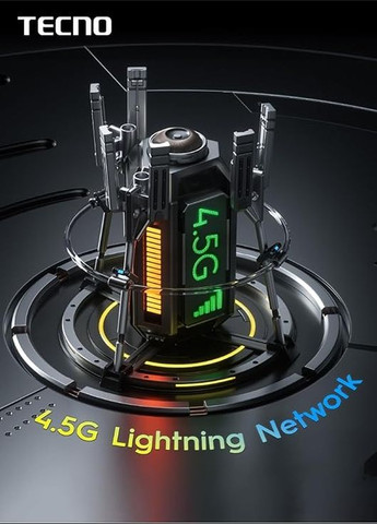 Смартфон Spark Go 1 (KL4) 3/128GB Startrail Black (4894947037832) Tecno (336957469)