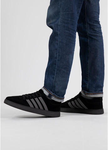 Черные демисезонные кроссовки мужские черные (510) Bromen