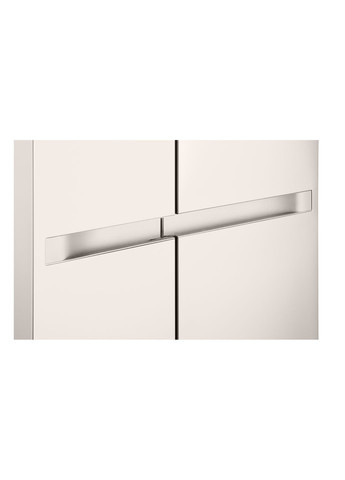 Холодильник SBS, 179x91х74, холод.отд.422л, мороз.отд.-236л, 2дв., А+, NF, инв., диспл внутр., бежевый LG