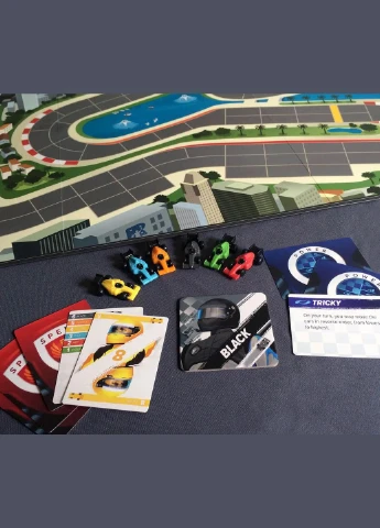 Настільна гра Downforce (Формула Швидкості) Restoration Games (371798635)