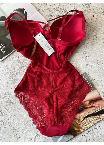 Боді жіноча червона білизна Porlloma (304999937)