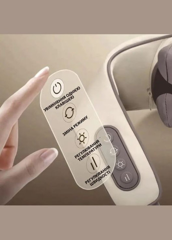 Масажер для шиї та плечей на акумуляторі з ІЧ-підігрівом Neck massager електричний (2104618544) No Brand (331863818)