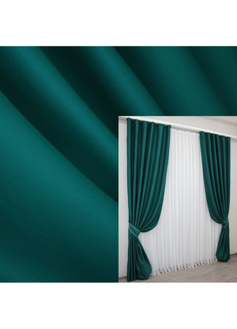 Комплект готовых штор Блекаут Fusion Dimout № 794ш 100х270 см 2 шт (31-329) VR-Textil (298122462)