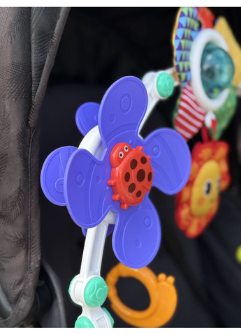 Развивающая дуга на коляску с игрушками «Бчелка и солнышко» на коляску, кроветку No Brand (364553092)