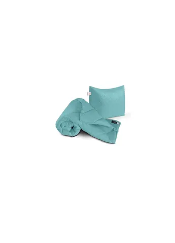 Ковдра Набір EcoSilk №1658 Eco Light Blue Ковдра 172х205 + подушка (2200002655040) Mirson Набор EcoSilk №1658 Eco Light Blue Одеяло 172х205 (379099433)