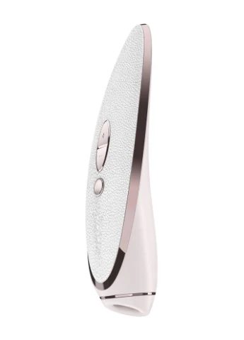 Вакуумний кліторальний стимулятор Luxury Preta-Porter, білий Satisfyer (306441833)