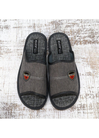 Серые тапочки мужские домашние Белста