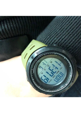 Годинник наручний чоловічий 2070AGWT ARMY GREEN, армійський годинник протиударний. Колір: зелений Skmei (389136933)