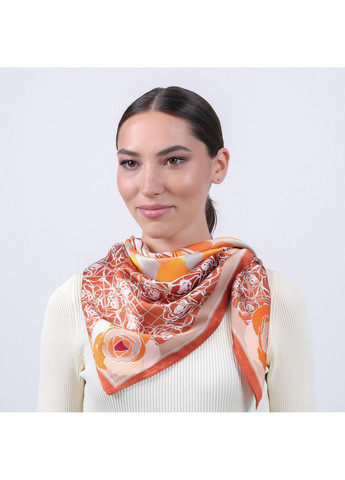Платок женский с принтом атлас разноцветный НАОМИ LuckyLOOK 916-500 (360985330)