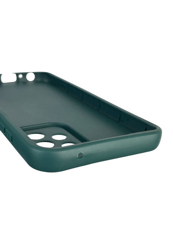 Чехол силиконовый Soft Touch для Galaxy A52 5G (SM-A526) темно-зеленый (Полная защита камеры) Samsung (366388172)