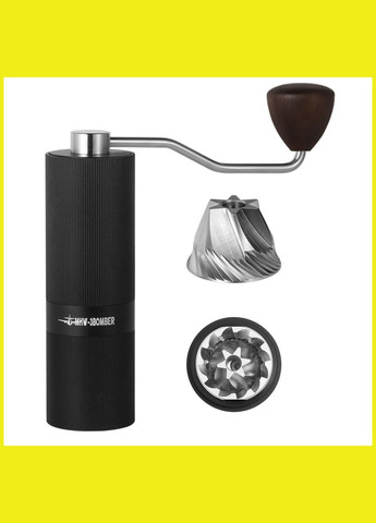 Ручна кавомолка Racing M1 Чорна (R-G5894B-VS) MHW-3BOMBER (303420738)