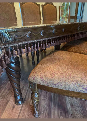 Силиконовая скатерть СALIPSO с коричневой бахромой 230x130см Calipso (313288370)