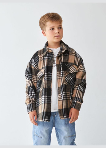 Утеплена сорочка дитяча Клітинка Tair Kids (300000344)