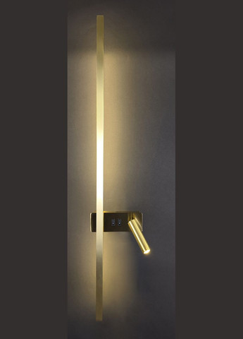 Бра LED 28108 Латунь 9х16х90 см. Sunnysky (364490315)