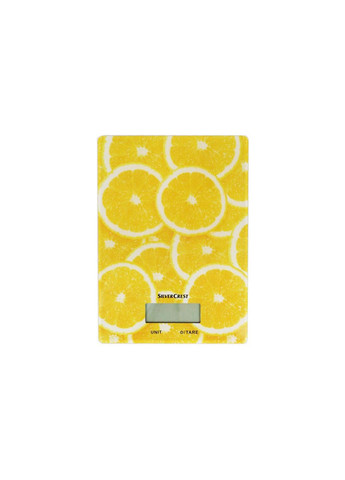 Весы кухонные Лимоны до 5 кг желтый Silver Crest (282745462)