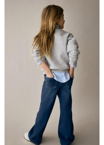 Дитячі джегінси для дівчинки Темно-сині (25121105) H&M (371685839)