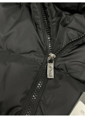 Чорний зимній Пуховик No Brand