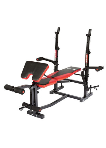 Скамейка для жима ASPIRE 220 со стойкой для штанги и партой Скотта York Fitness (301865831)