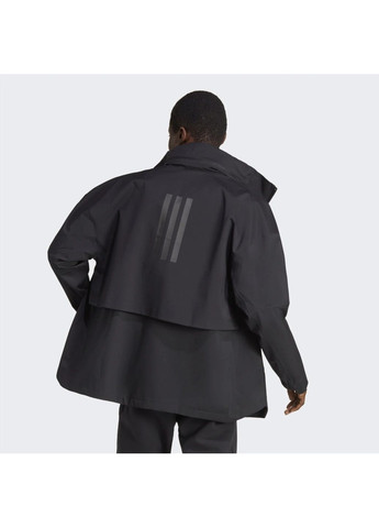 Чорна куртка чоловіча myshelter rain.rdy jacket black ht8770 adidas