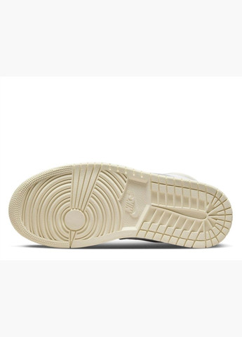 Кроссовки женские 1 High Mm White/Yellow FB9891-100 Air Jordan белые (335012457)