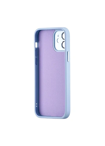Чохол силіконовий захист камери для iPhone 12 блакитний Luxo (370163661)