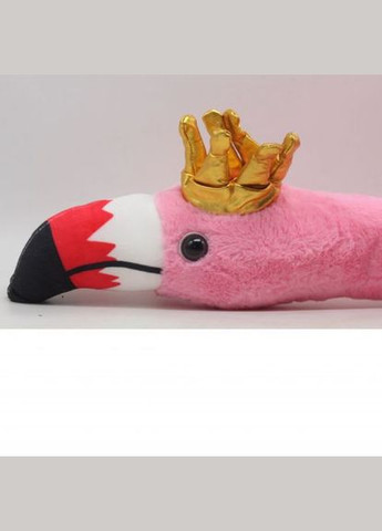 Мягкая игрушка "Фламинго-обнимусь", в короне, 100 см (розовый) MIC (372822025)