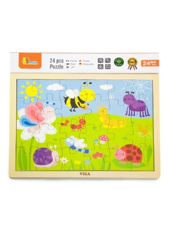 Дерев'яний пазл Парк, 24 ел. (50199) Viga Toys (331298432)