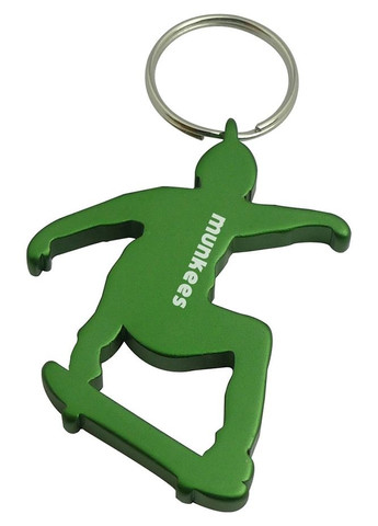 3494 брелок-открывалка Skateboarder green (3494-GR) Munkees (315033035)