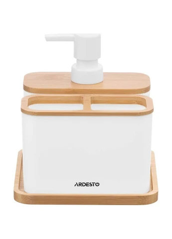 Набір для ванної кімнати Minimalism White (ARHB3123WB) Ardesto (402471992)