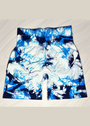 Костюм для фітнесу (спортивний комплект) тай-дай, шорти + топ No Brand (322736315)