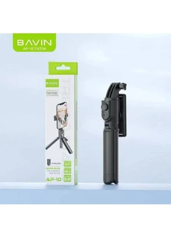 Монопод AP-10 TIKTOK TRIPOD SELFIE STICK Black (AP-10-BK) Bavin (384046888)
