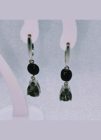 Сережки 3177 з натурального бурштину MINOV (316470510)