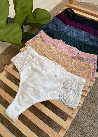 Кружевные трусики бразилианы коллекции «Ласка» VIDCHUY (366030305)