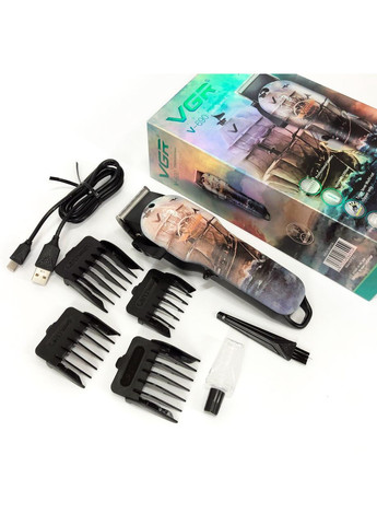 Машинка для удаления волос на лице V-690, Тример для стрижки профисиональный, Триммер DL-940 для висков VGR (351486363)