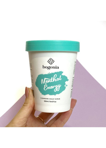 Скраб для кожи головы "Энергия ментола" Cleansing Scalp Scrub Menthol Energy Bogenia (302490233)