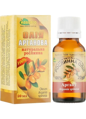 Натуральна олія "Арганова" 20ml (2-932189) Адверсо (381080257)