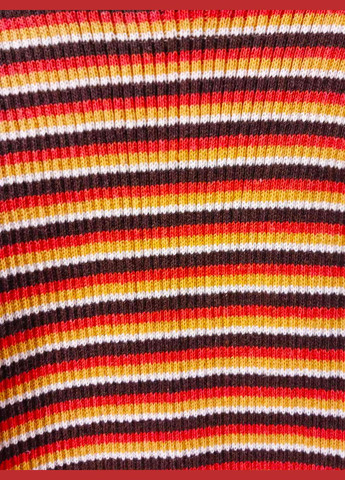 Тепла зимова дитяча в'язана водолазка для хлопчиків, дівчаток, унісекс, щільна в'язка в смужку, горловина стійка No Brand (323168572)