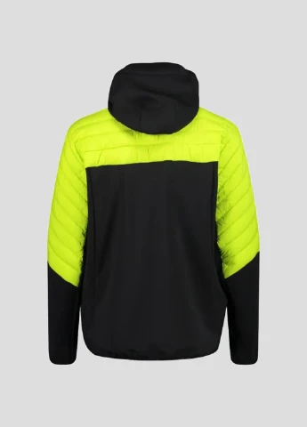 Комбинированная демисезонная мужская спортивная куртка fix hood CMP