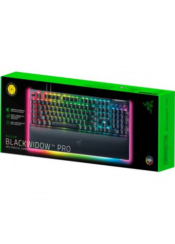 Клавіатура Razer blackwidow v4 pro yellow switch usb ua black (275092083)