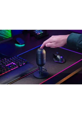 Мікрофон геймінговий Seiren V3 Mini, Omni, USB-A, 1.2м, Razer (393459779)