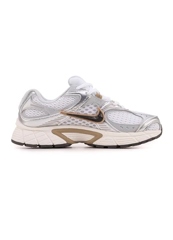 Білі кросівки чоловічі nike v5 rnr white silver gold найк в5 білі демісезон No Brand