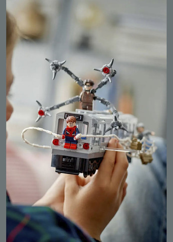 Конструктор Marvel Людина-Павук проти Дока Ока: Сцена в метро, 393 деталі колір різнокольоровий ЦБ-00282670 Lego (346392859)