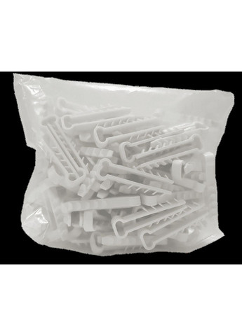 Дюбель-елка для плоского кабеля D6 (100 шт.) Пластмакс (372837867)