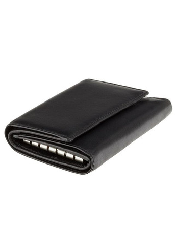 Чорна шкіряна ключниця гаманець 1178 BLK Visconti (303831798)