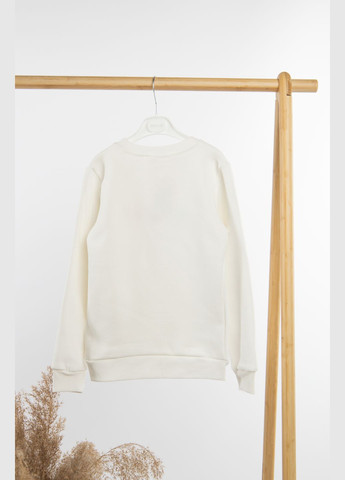 First Kids свитшот для девочки цвет молочный cb-00236026 молочный футер