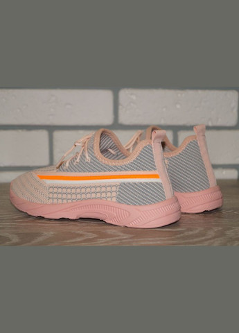 Розовые демисезонные кроссовки текстильные для девочки izi розовые Blue Rama