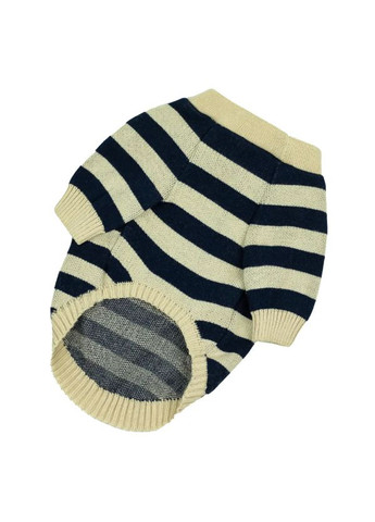 Вязаный свитер полосатый с сердцем Dogs Bomba (362571888)