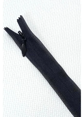 Блискавка потайна, колір 391 чорно 60 см YKK (388553555)