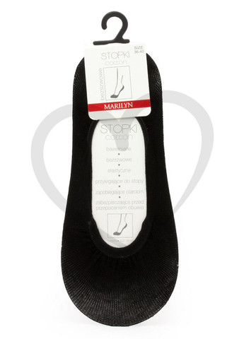 Чёрные хлопковые подследники cotton new Marilyn (349500052)